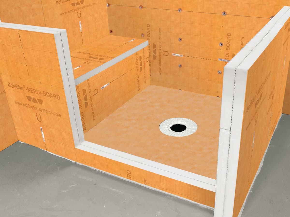 Shower Tile Installation project 4